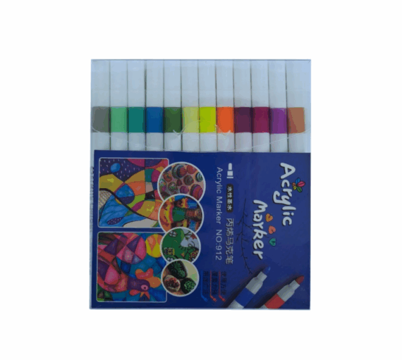 Flomasteri akrilni, 24 boje 912-24
