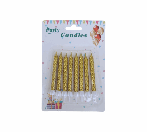 Svjećice za rođendan, 8 komada RS-8