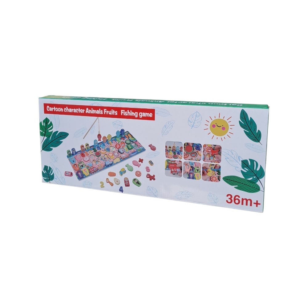 Edukativna drvena igračka pecanje A-902