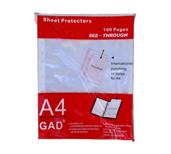 PVC Folija A4, 35 mikrona, 100 komada A411035