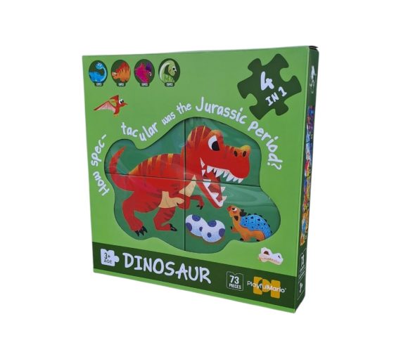 Puzle 4u1 set Dinosaurusi 8894-D
