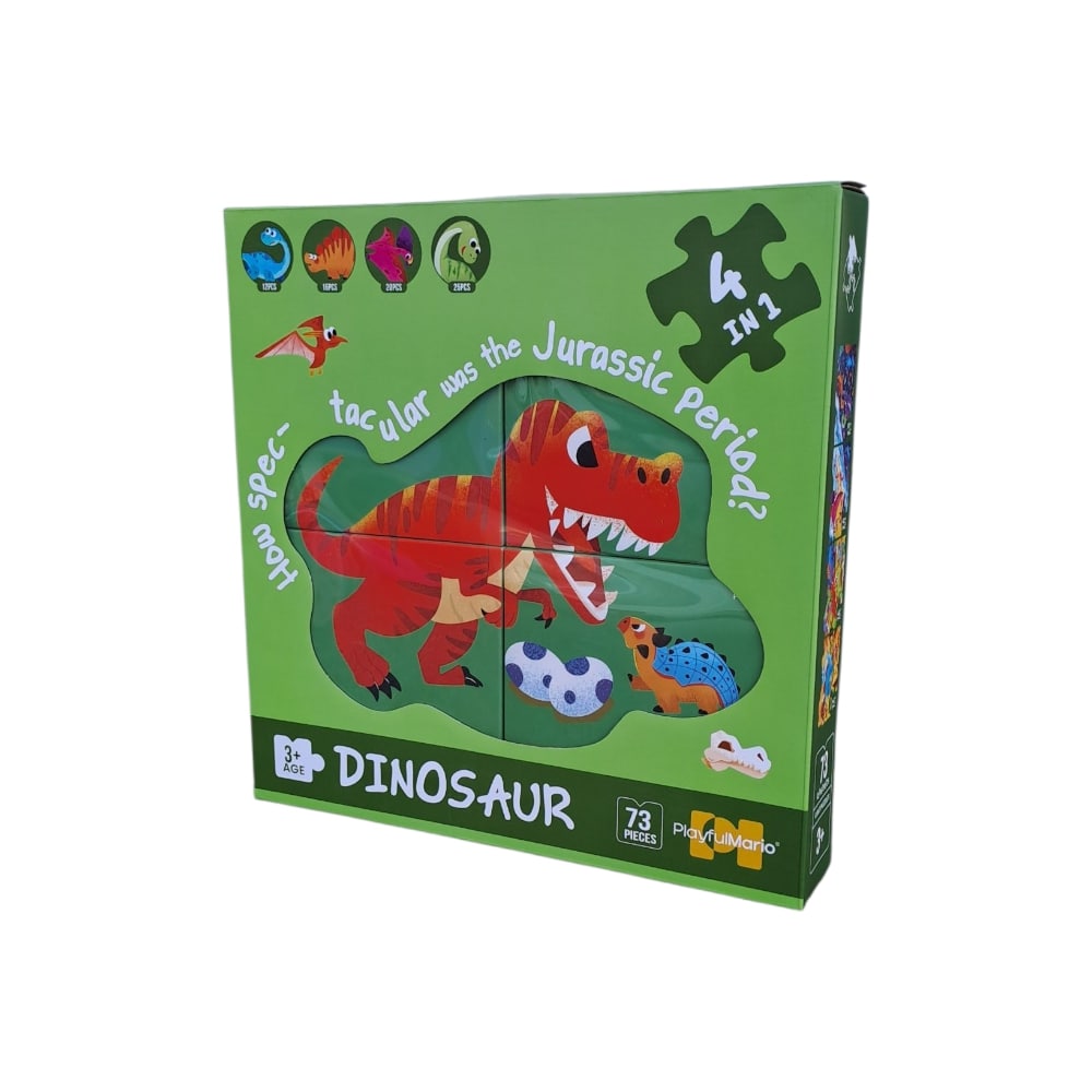 Puzle 4u1 set Dinosaurusi 8894-D