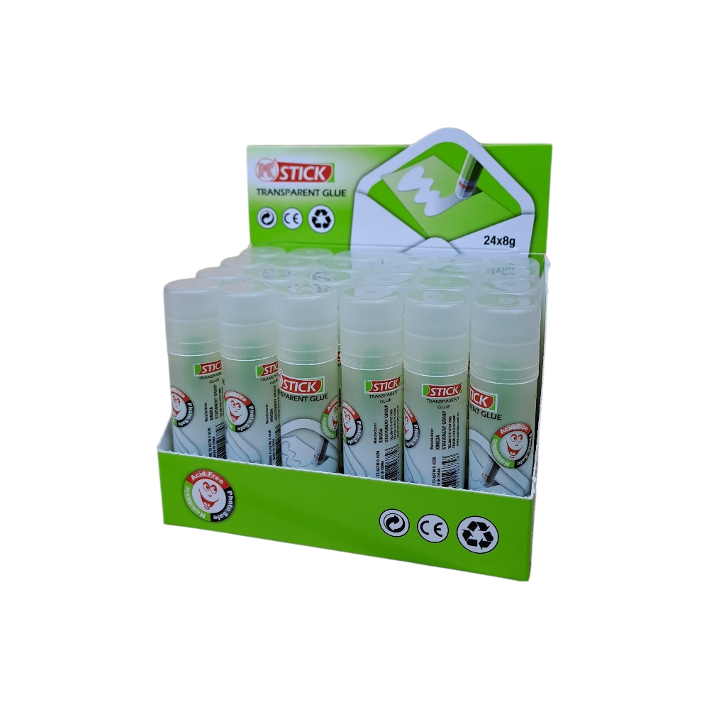 Ljepilo za papir stik 8g, 24 komada 800D