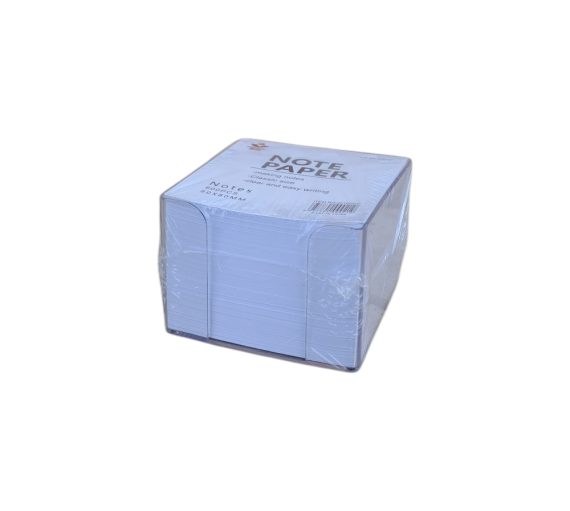 Listići bijeli sa kutijom 80x80mm, 600 komada ZH-701BW